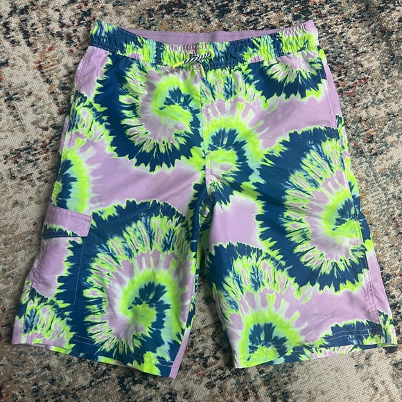 Cat & Jack Other - Tie-Dye Men's Shorts - Multicolor
